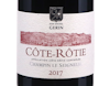 Côte-Rôtie, Champin Seigneur, Domaine Gerin 2017 view 2