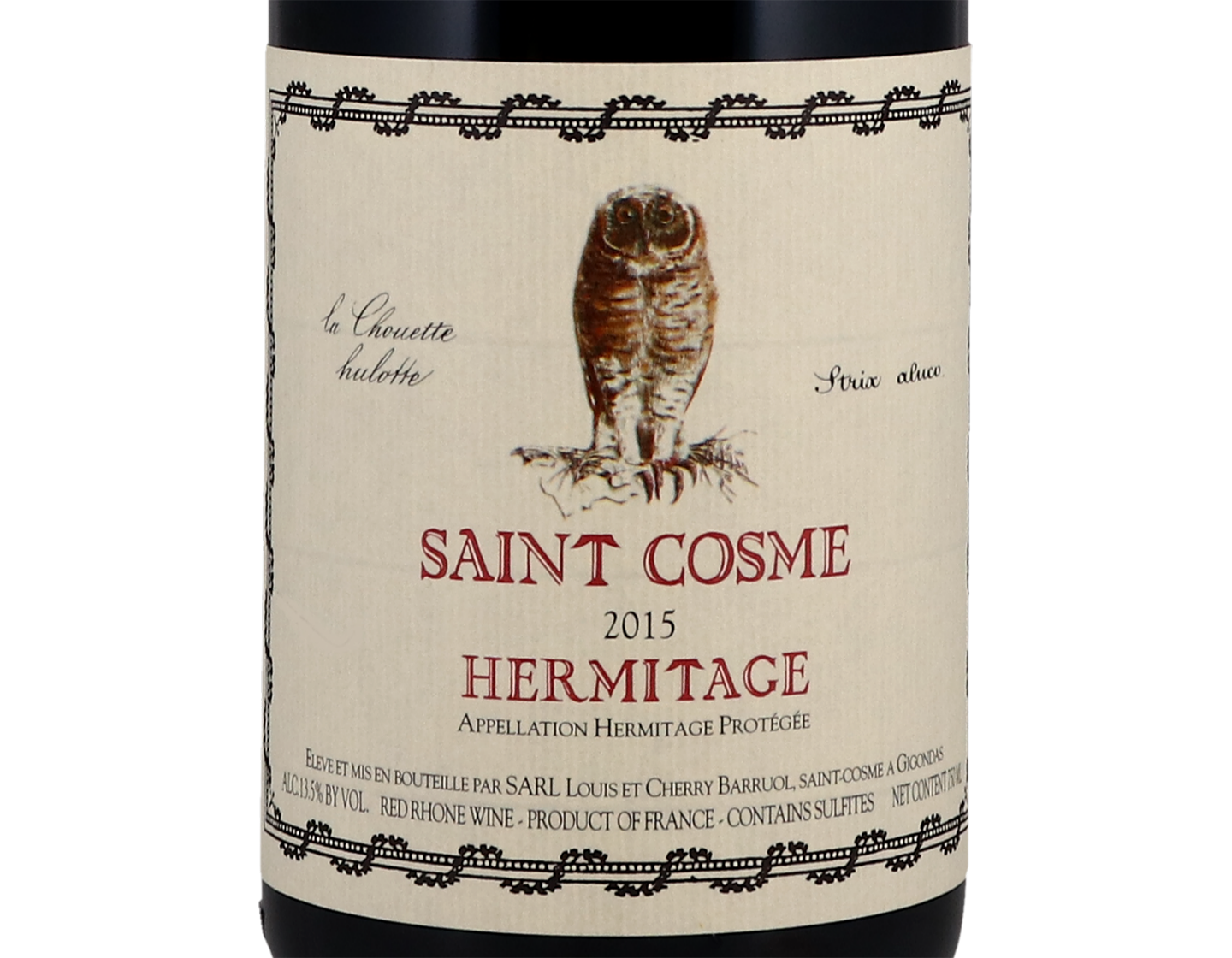 Hermitage Rouge, Château Saint-Cosme 2015