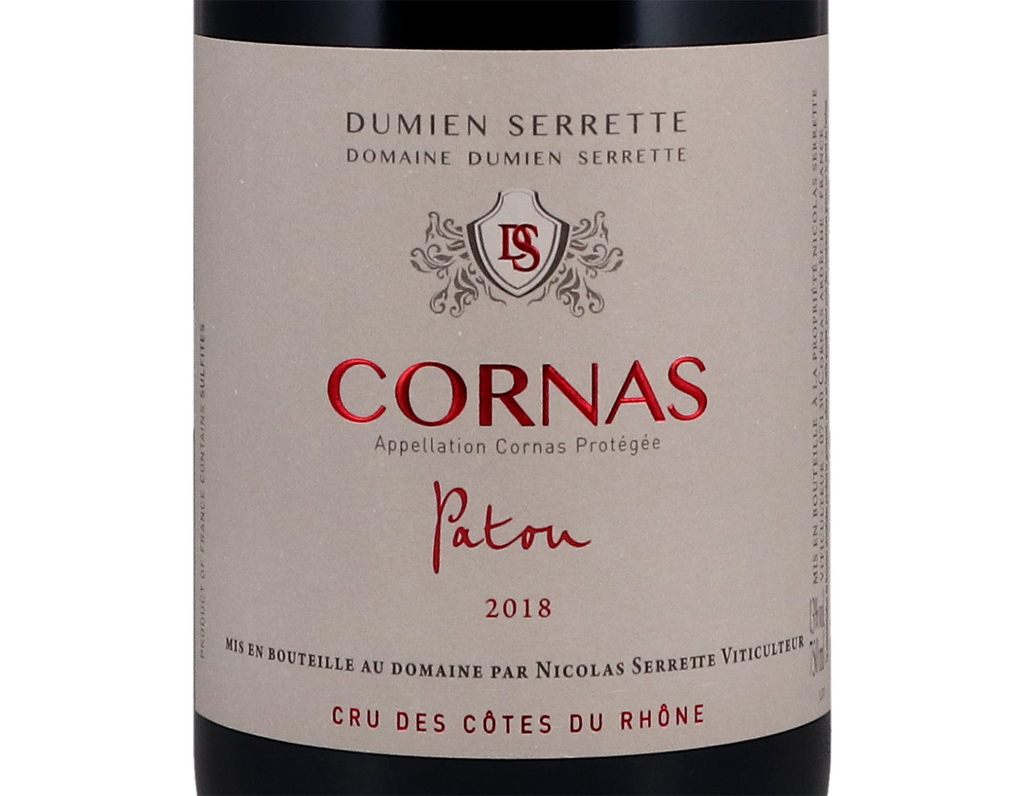 Cornas Patou, Domaine Dumien Serette 2018