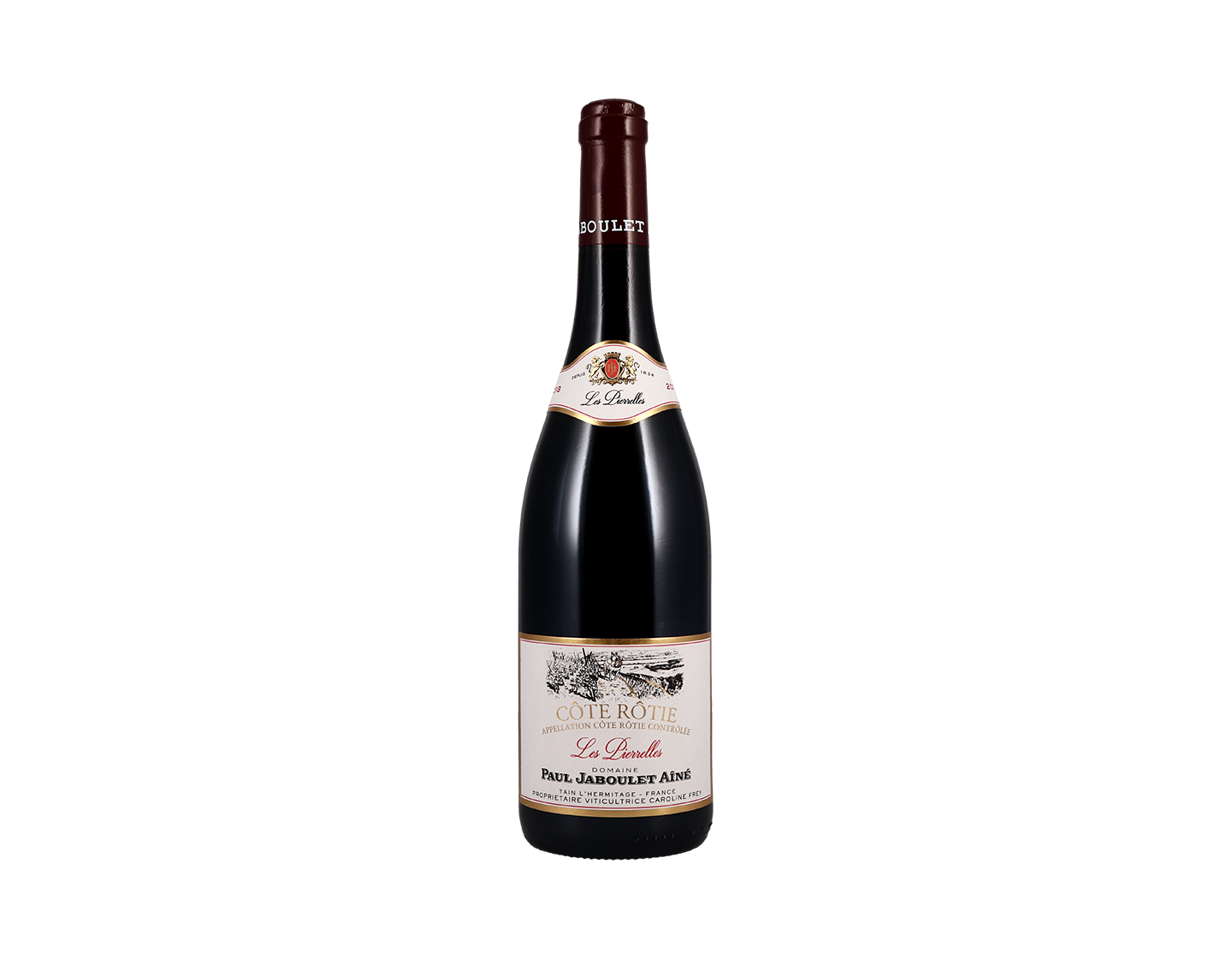 Cote Rotie Domaine des Pierrelles Paul Jaboulet Aine 2018