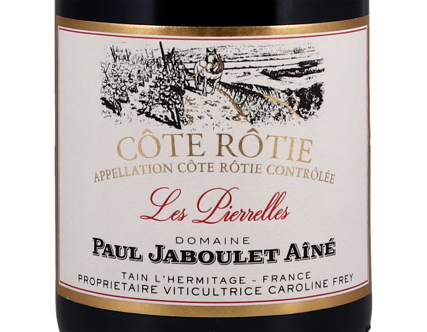 Cote Rotie Domaine des Pierrelles Paul Jaboulet Aine 2018