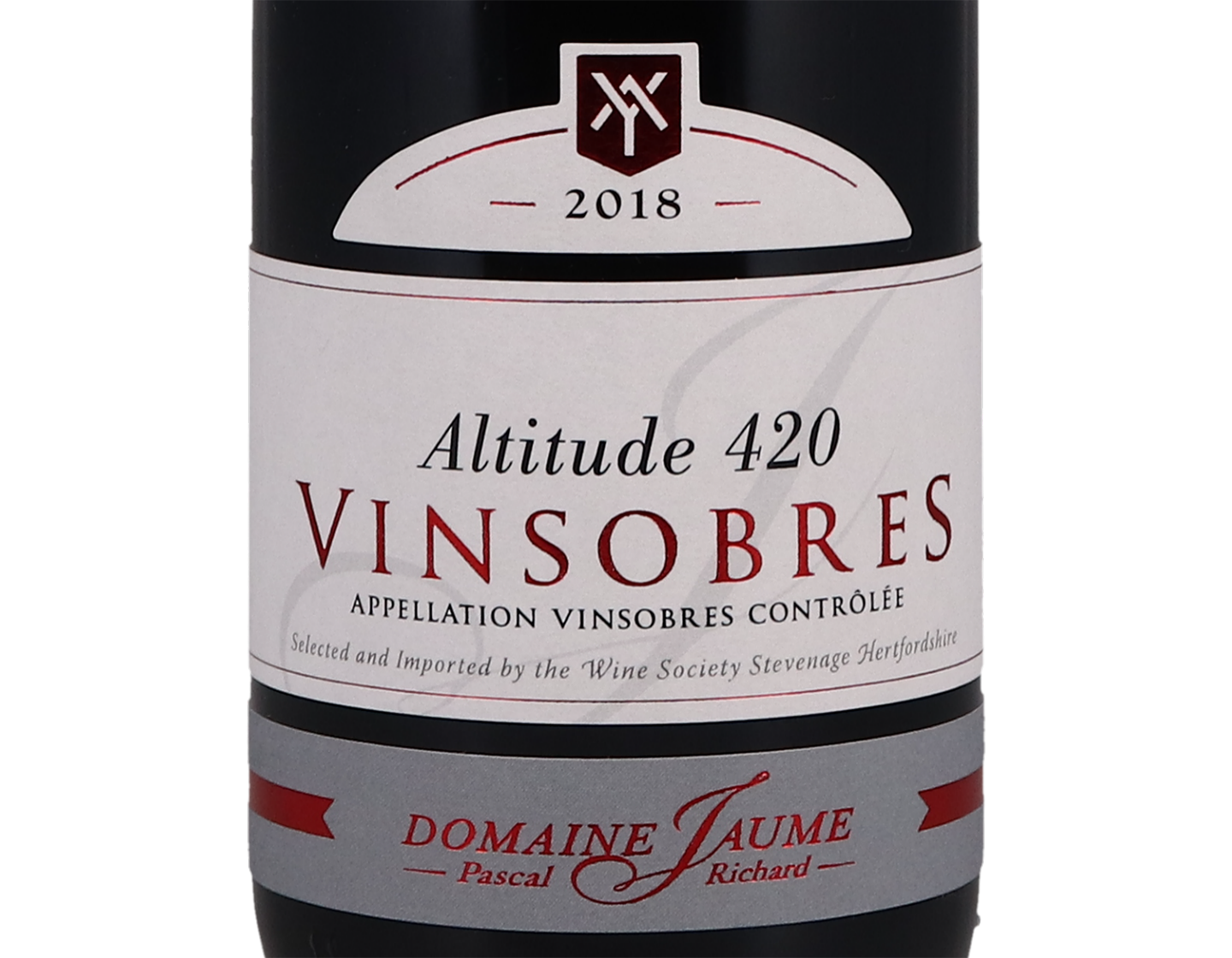 Half bottle of Vinsobres Altitude 420 Domaine Jaume 2018