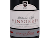 Half bottle of Vinsobres Altitude 420 Domaine Jaume 2018 view 2