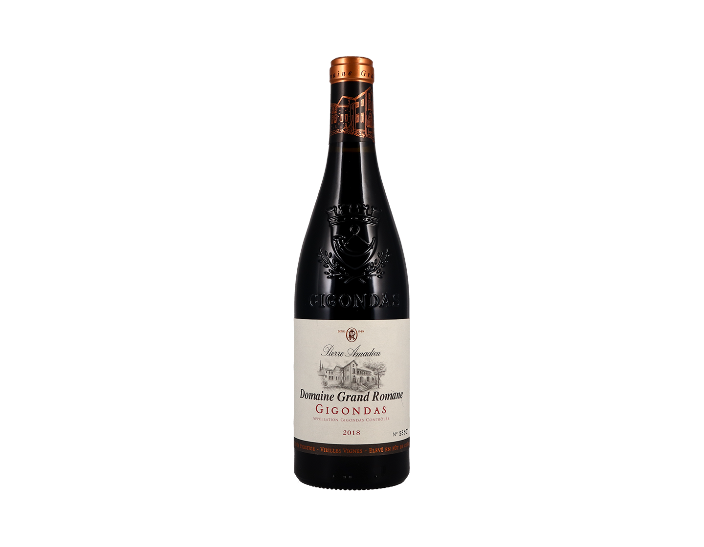Gigondas Grand Romane Vieilles Vigne Pierre Amadieu 2018