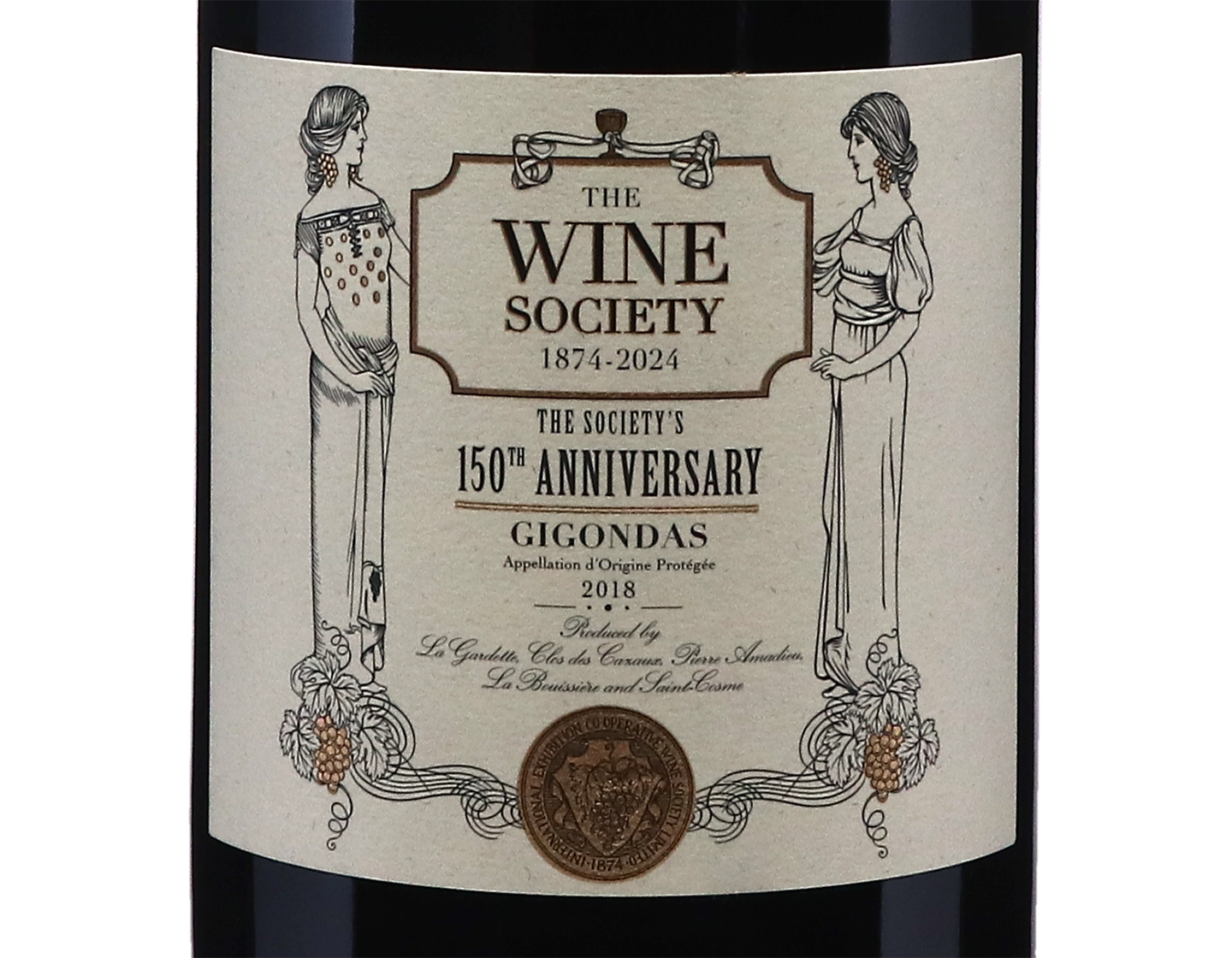 Magnum of The Society's 150th Anniversary Gigondas 2018