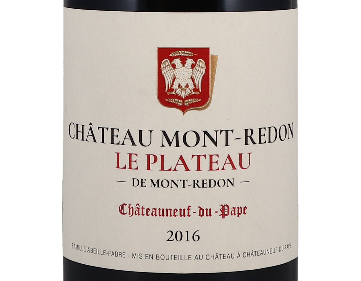 Chateauneuf du Pape Chateau Mont Redon Le Plateau 2016