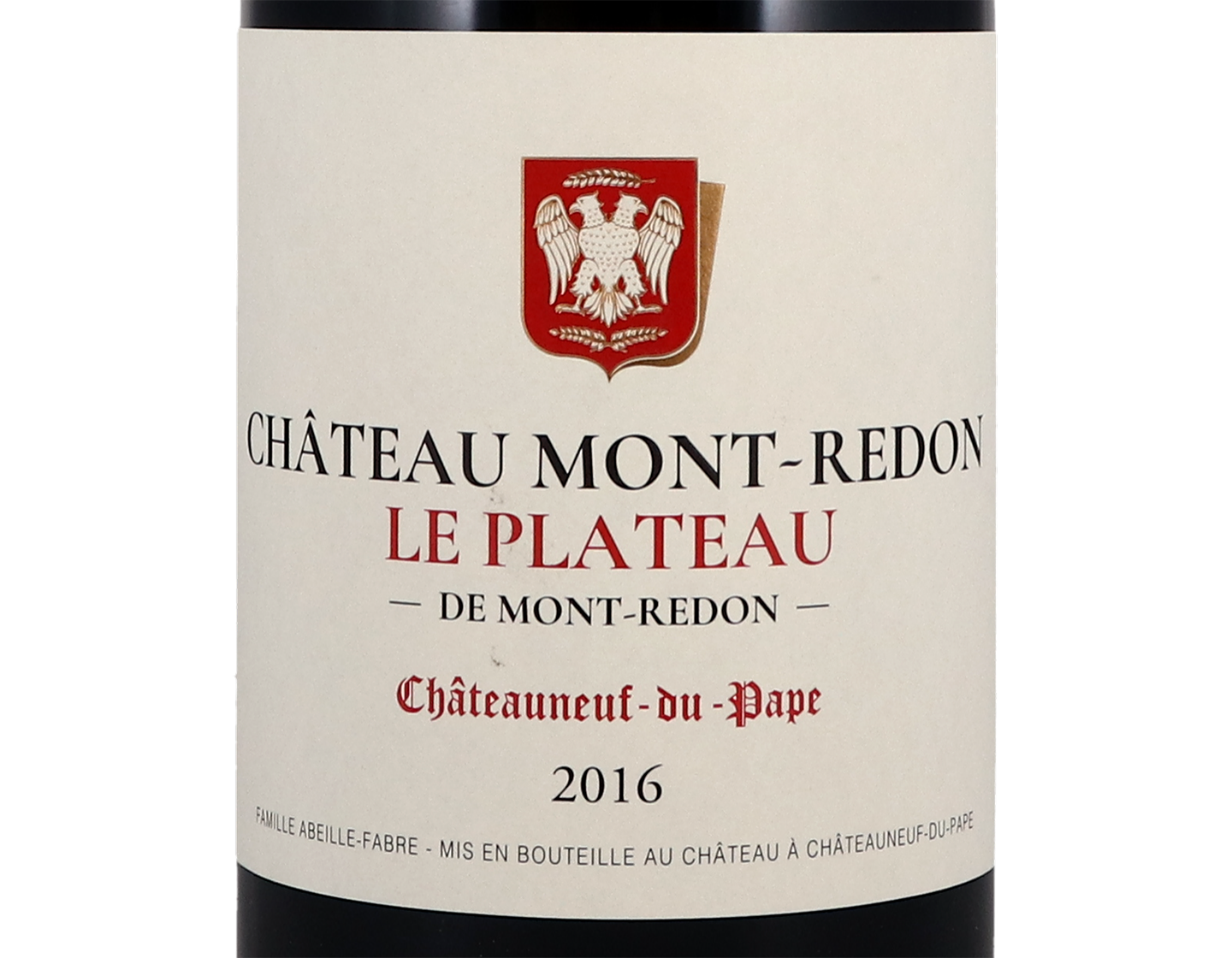 Magnum of Chateauneuf du Pape Chateau Mont Redon Le Plateau 2016