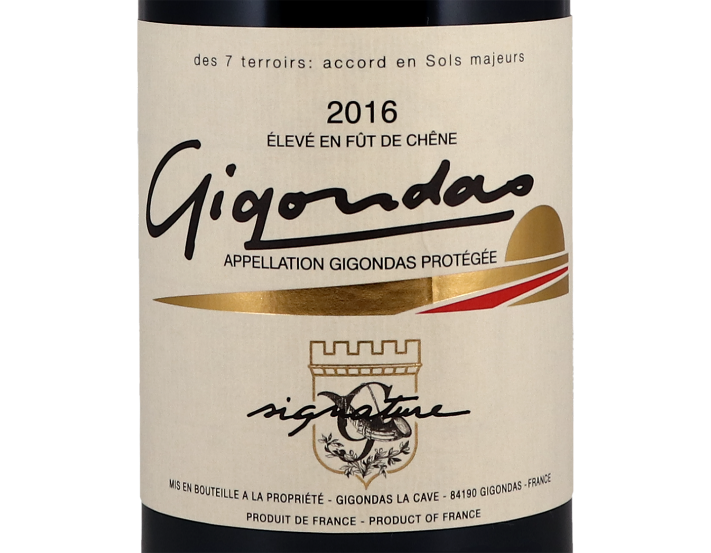 Gigondas Signature, Cave de Gigondas 2016