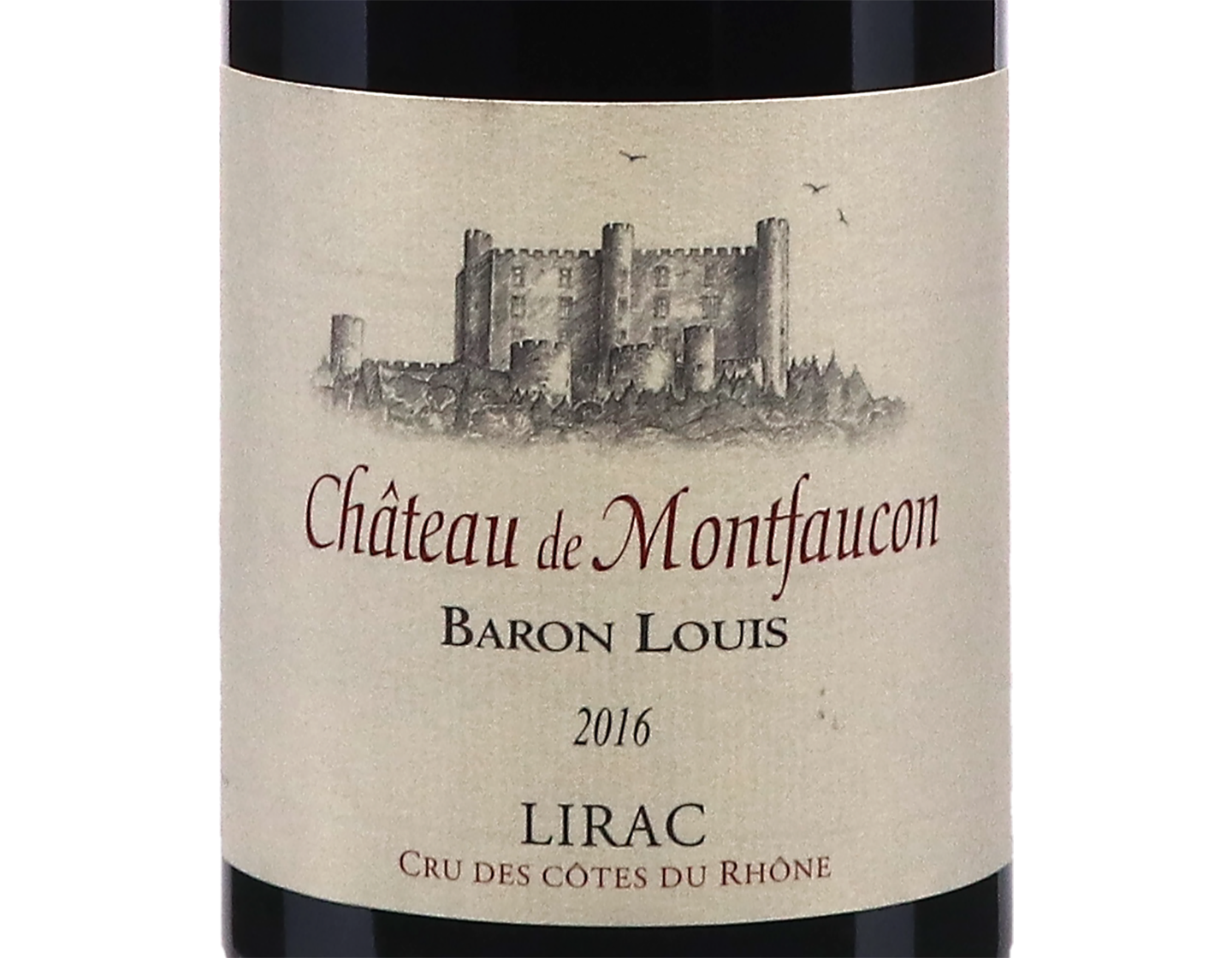 Lirac Rouge Baron Louis Chateau de Montfaucon 2016