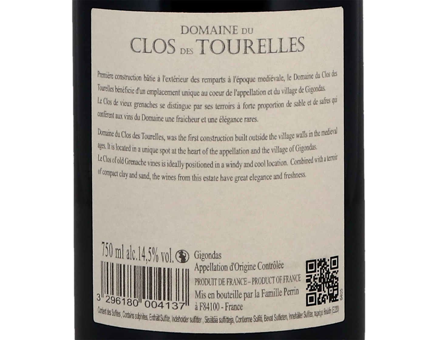 Gigondas Clos des Tourelles 2019