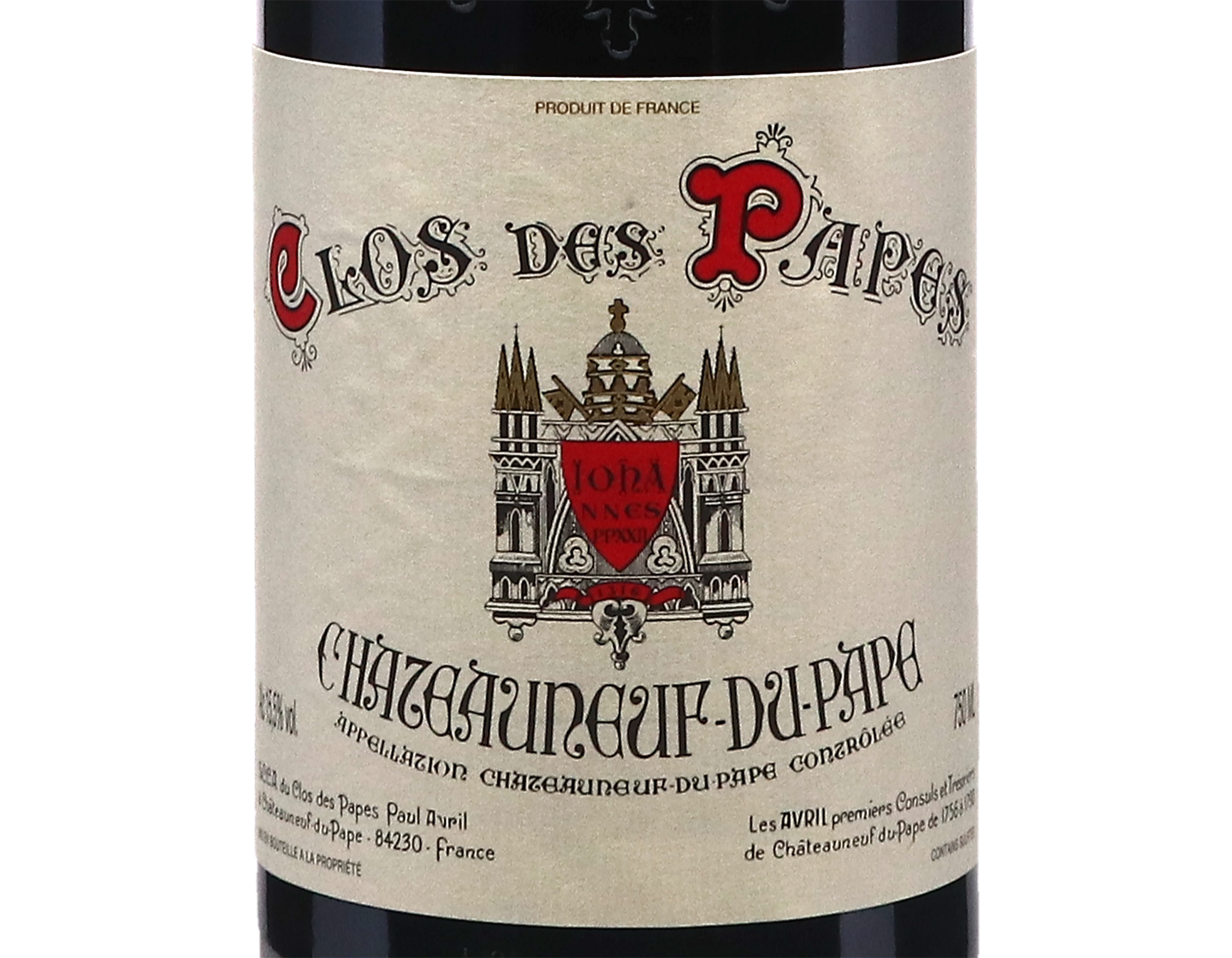 Chateauneuf du Pape Clos des Papes 2019