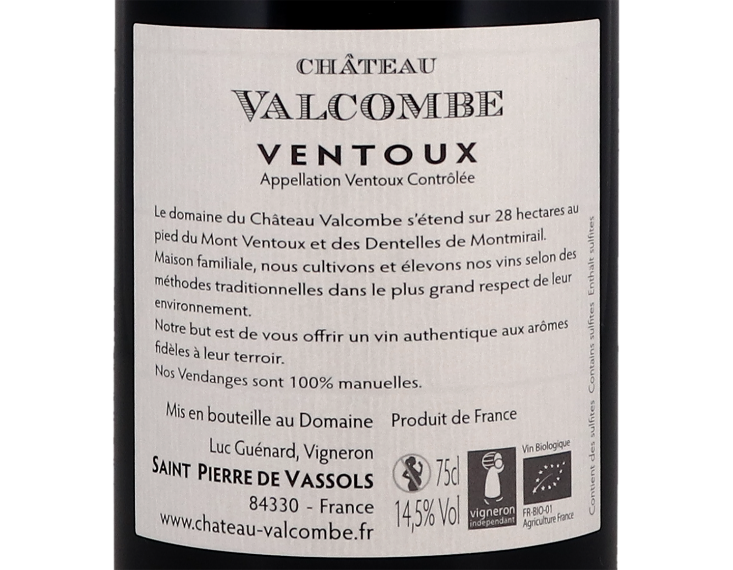 Ventoux, Les Cinq Puits 2019