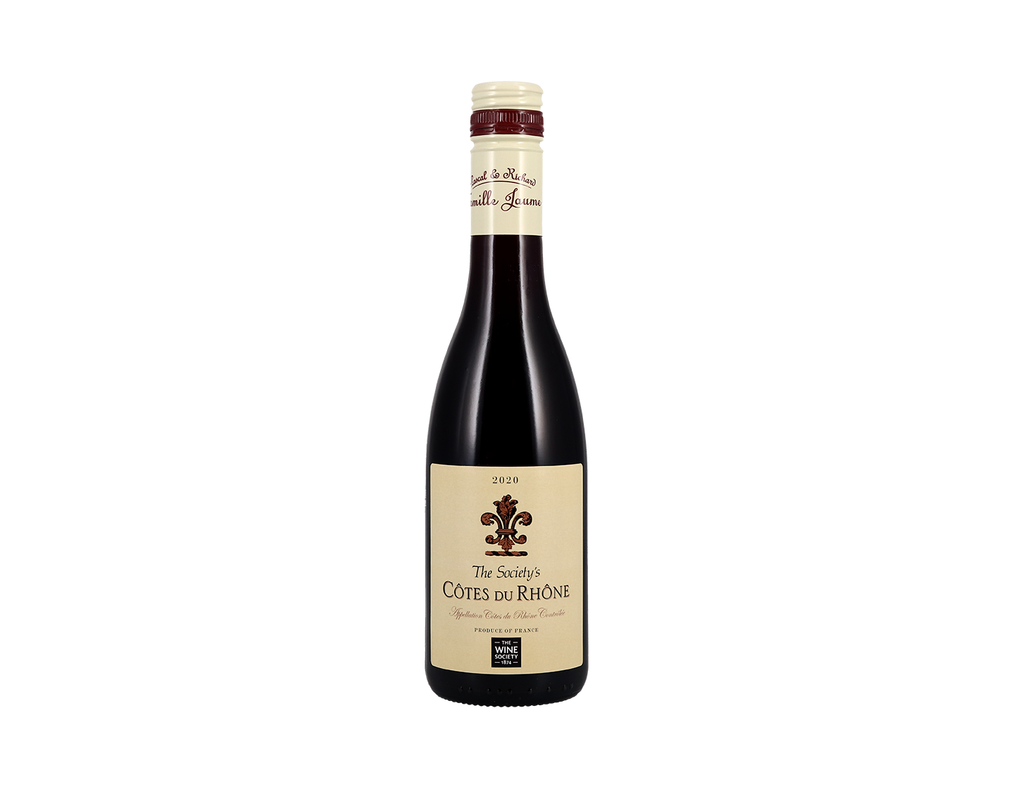 Half bottle of The Society's Cotes du Rhone 2020