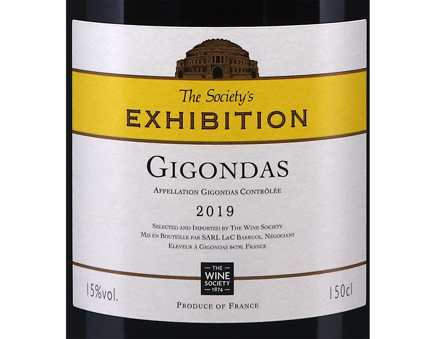 Magnum of The Society's Exhibition Gigondas 2019