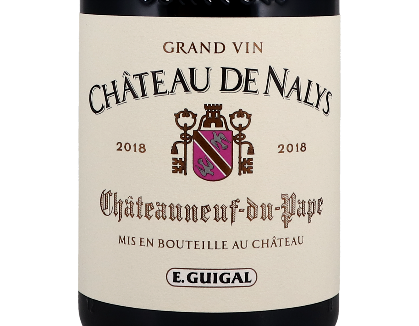 Magnum of Chateauneuf du Pape Chateau de Nalys Guigal 2018