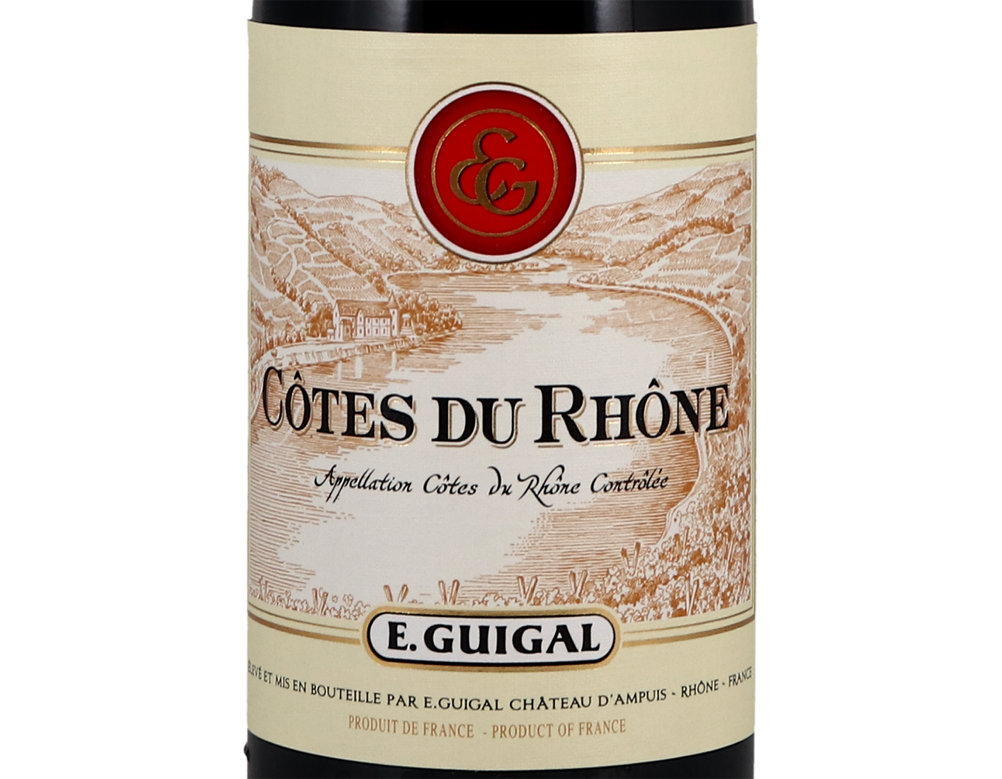 Half bottle of Cotes du Rhone Rouge Guigal 2018
