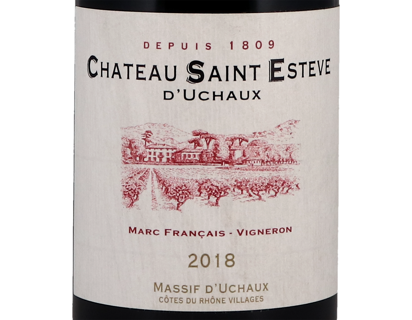 Massif d Uchaux Chateau Saint Esteve 2018