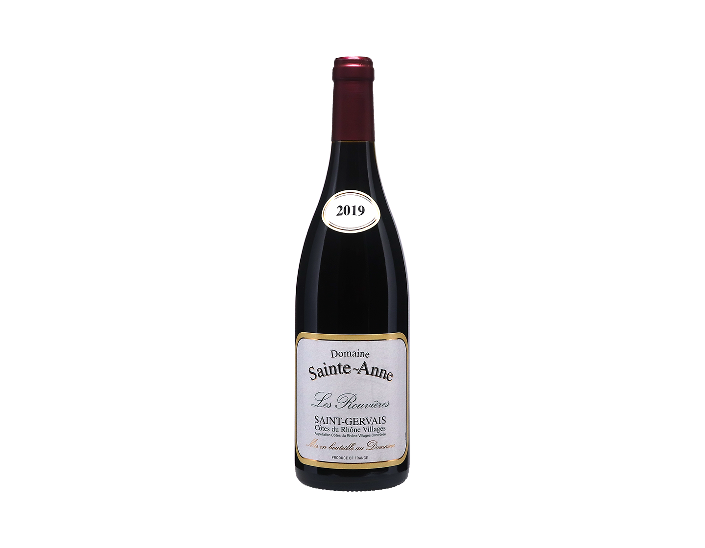 St Gervais Les Rouvières Cotes du Rhône Villages Domaine Ste Anne 2020