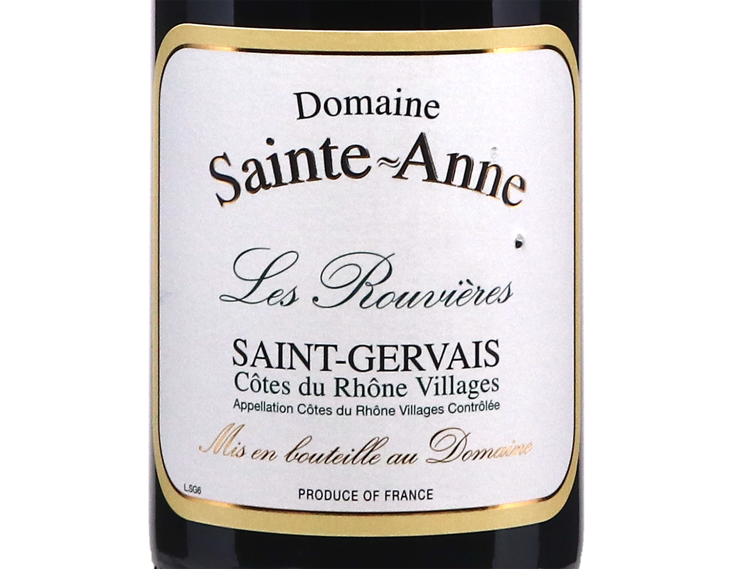 St Gervais Les Rouvieres Cotes du Rhone Villages Domaine Ste Anne 2020