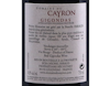 Gigondas Domaine du Cayron 2020 view 3