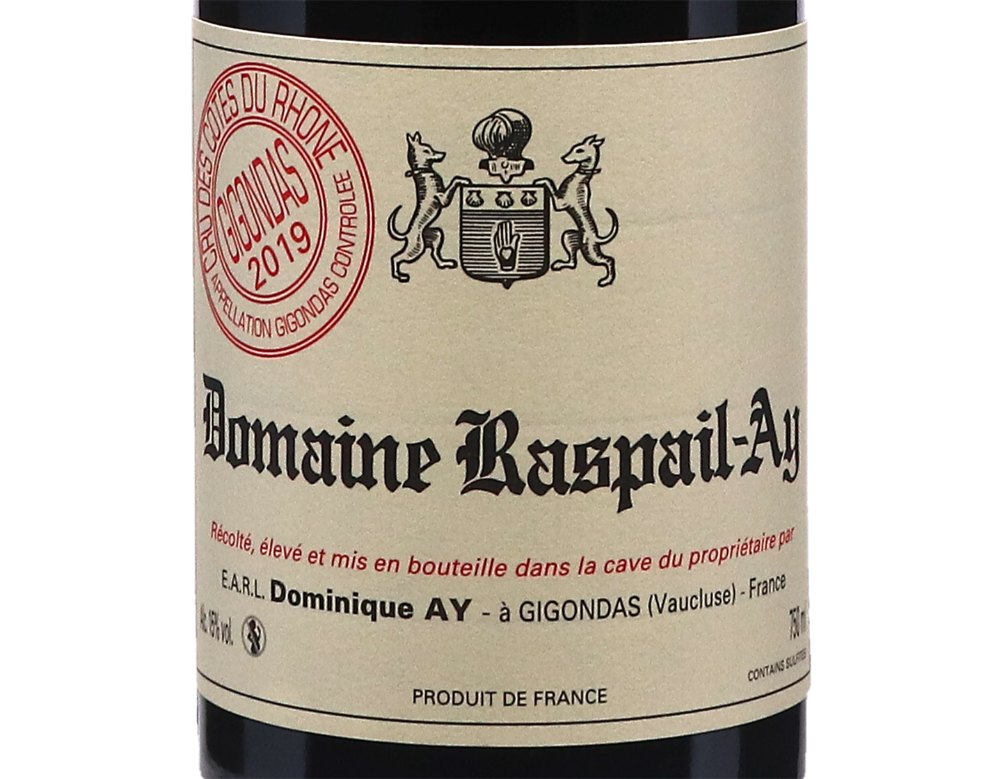 Gigondas Domaine Raspail Ay 2019