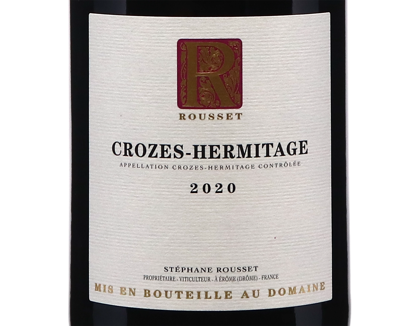 Crozes Hermitage Domaine Rousset 2020