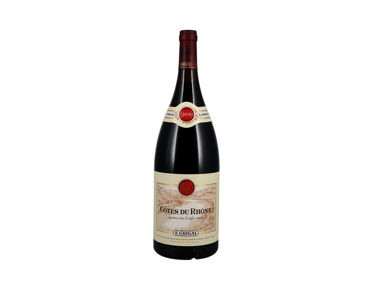 Magnum of Cotes du Rhone Rouge Guigal 2019