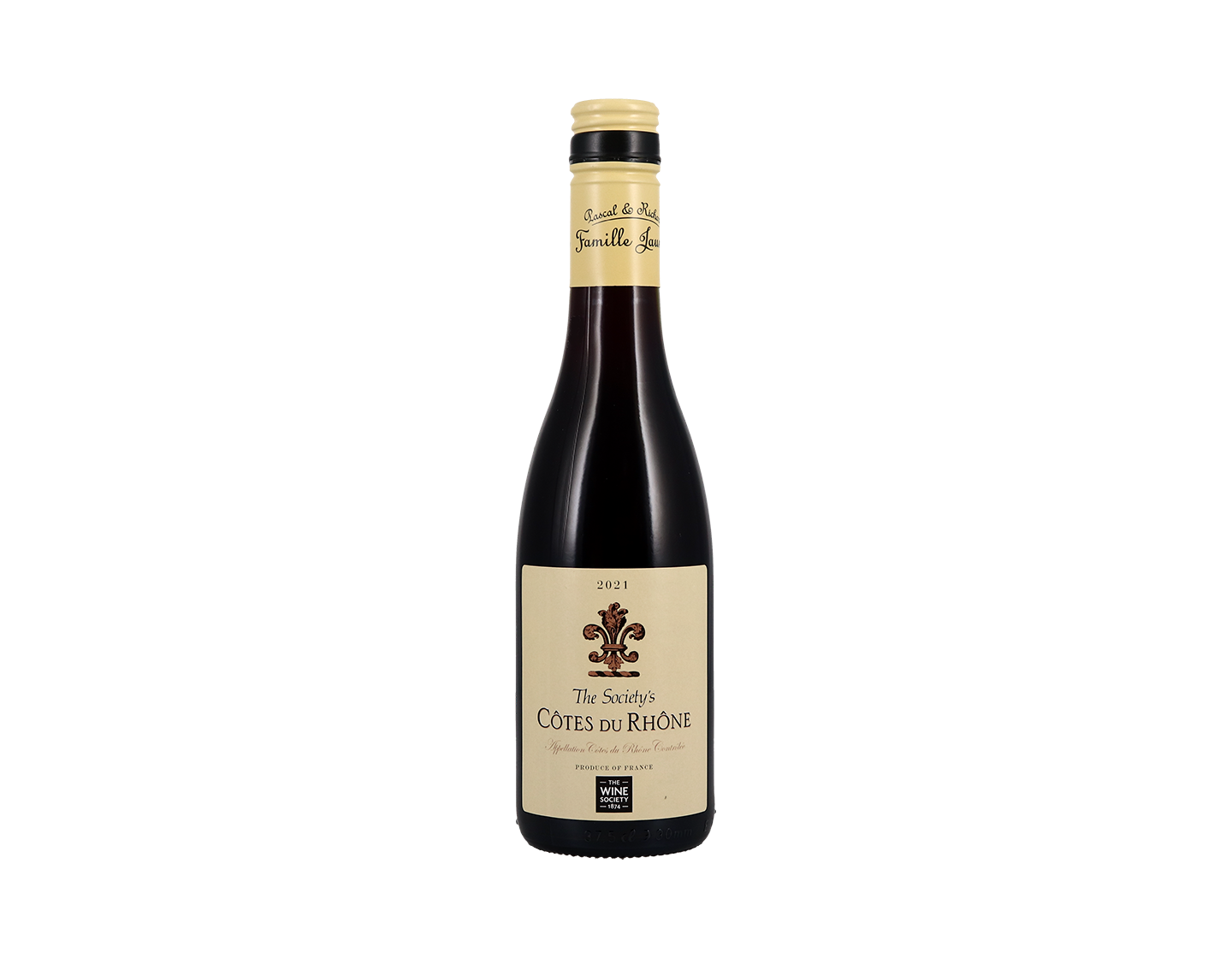 Half bottle of The Society's Côtes-du-Rhône 2021c