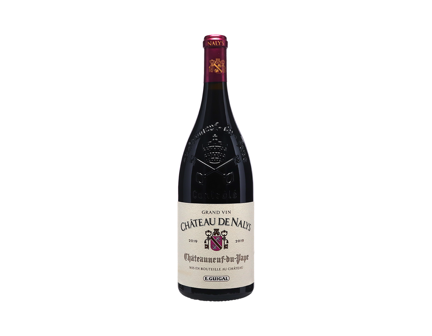 Magnum of Châteauneuf-du-Pape, Château de Nalys, Guigal 2019
