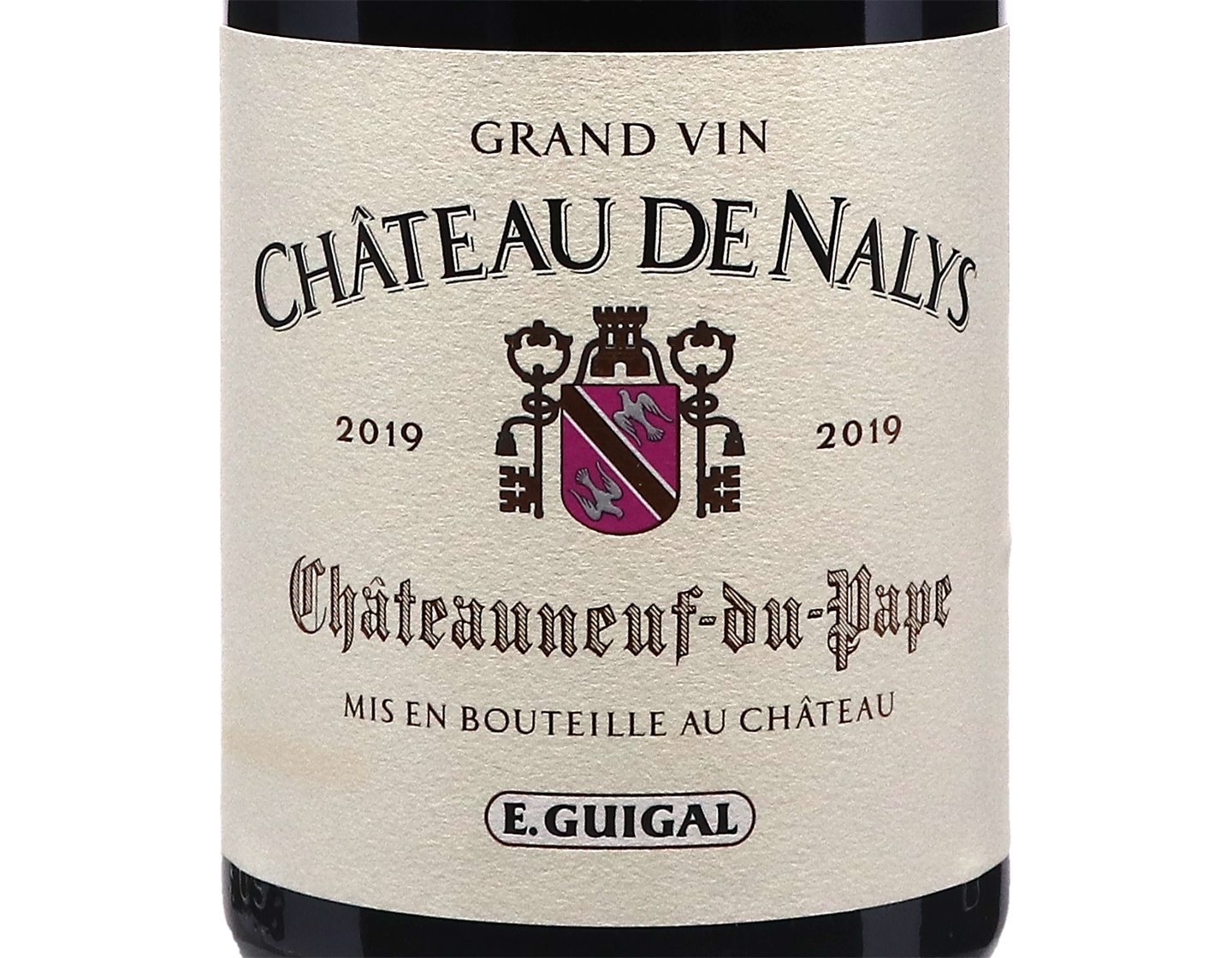 Magnum of Chateauneuf du Pape Chateau de Nalys Guigal 2019