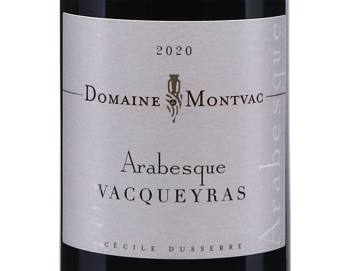 Vacqueyras Arabesque Domaine de Montvac 2020
