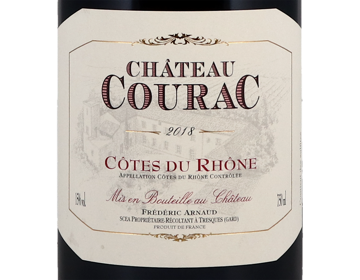 Cotes du Rhone Chateau Courac 2018