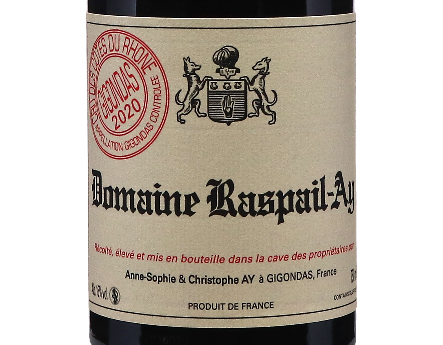 Gigondas Domaine Raspail Ay 2020