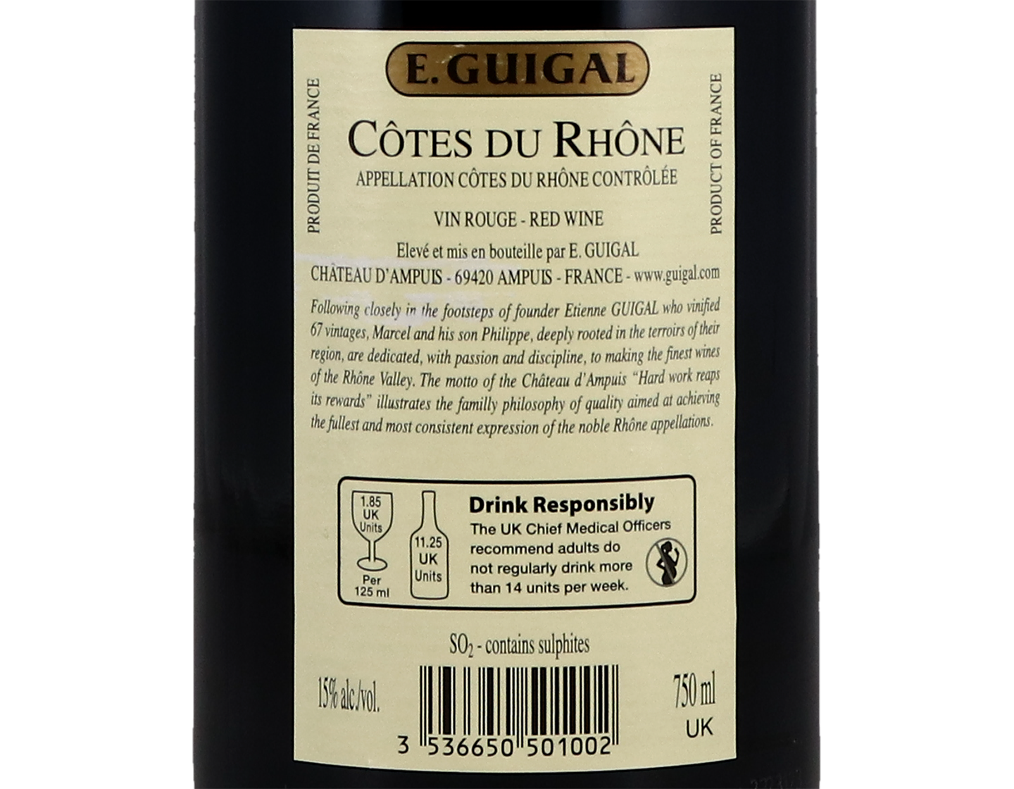 Cotes du Rhone Rouge Guigal 2020