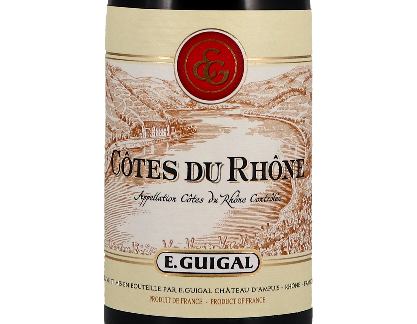 Half bottle of Cotes du Rhone Rouge Guigal 2020