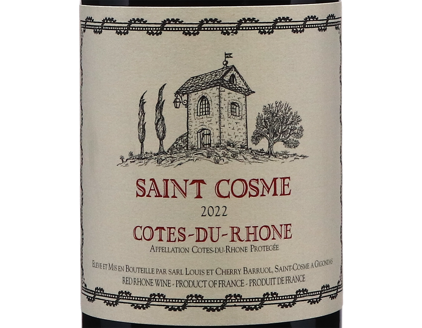 Cotes du Rhone Saint Cosme 2022