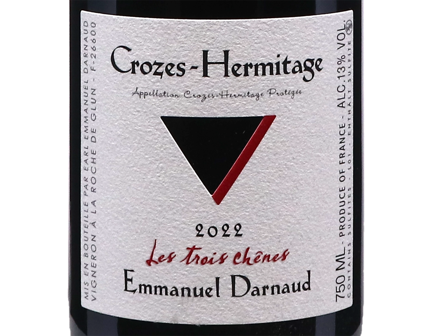 Crozes Hermitage Les Trois Chenes Emmanuel Darnaud 2022