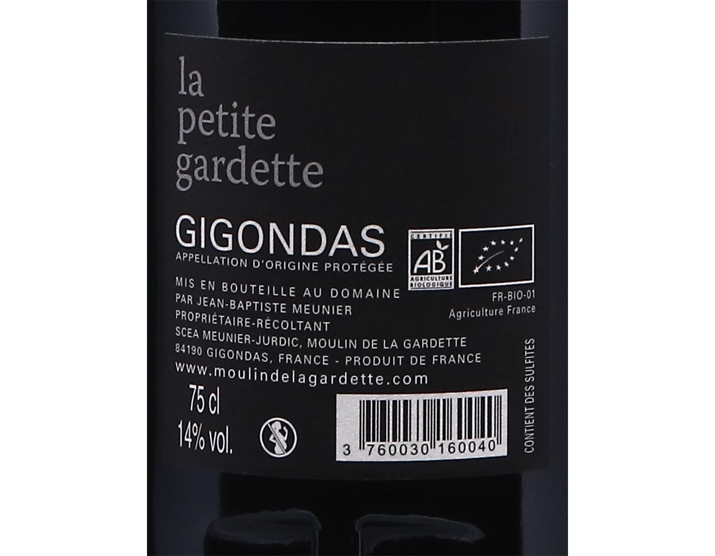 Gigondas Petite Gardette 2022