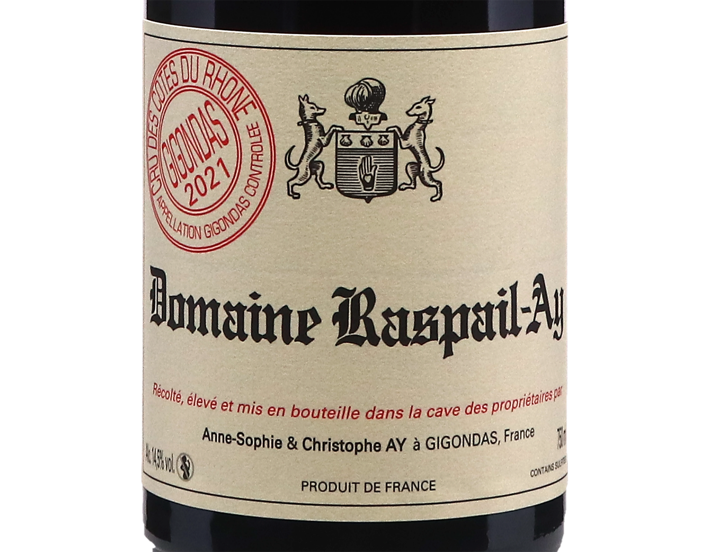 Gigondas Domaine Raspail Ay 2021
