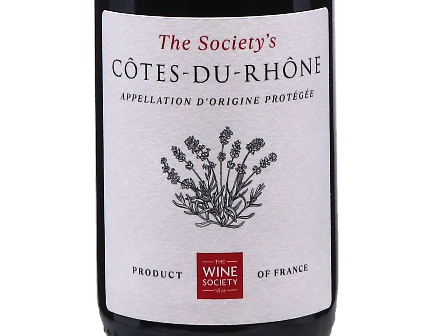 Half bottle of The Society's Cotes du Rhone 2023
