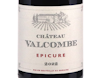 Ventoux Epicure Chateau Valcombe 2022 ORGANIC view 2