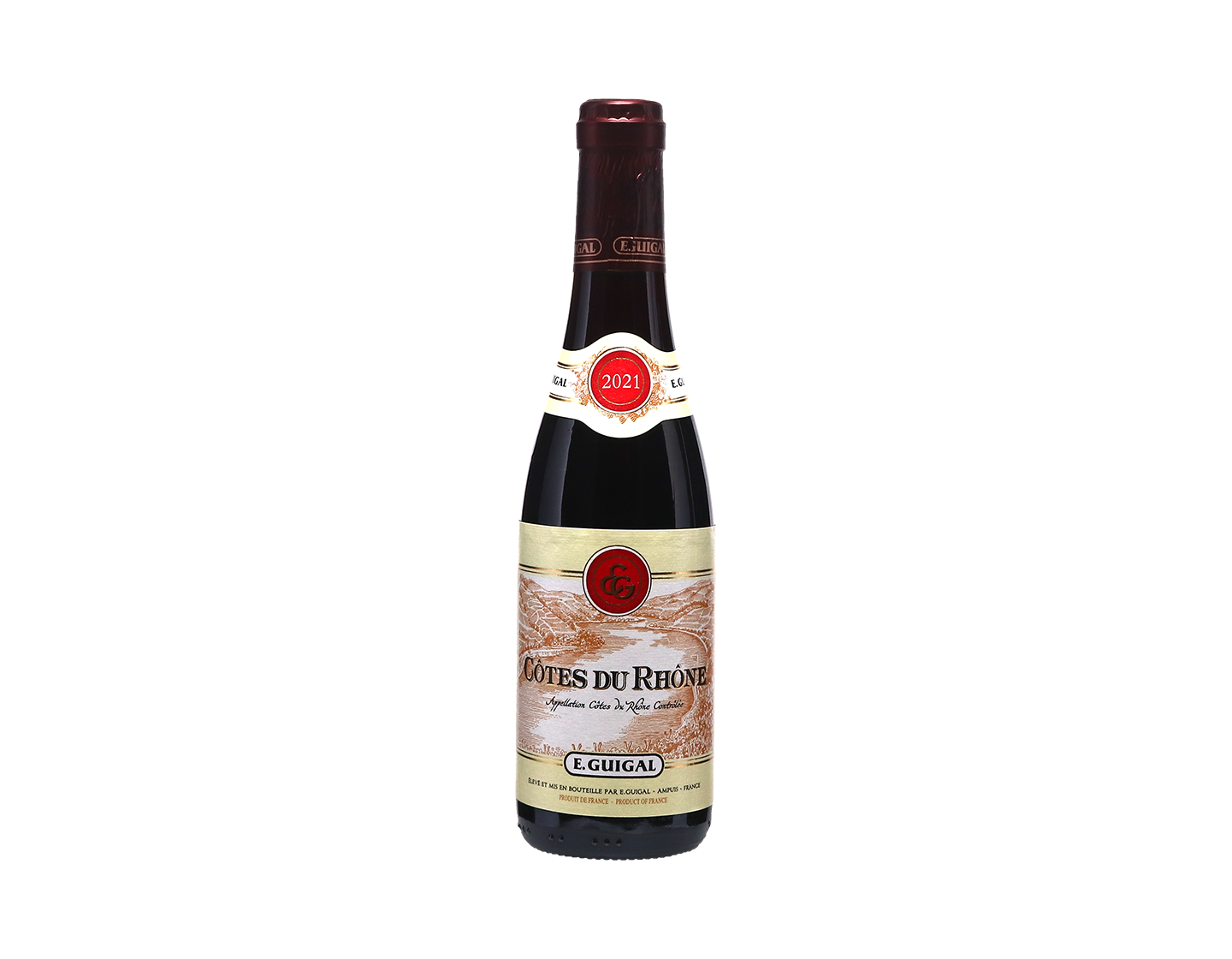 Half bottle of Cotes du Rhone Rouge Guigal 2021