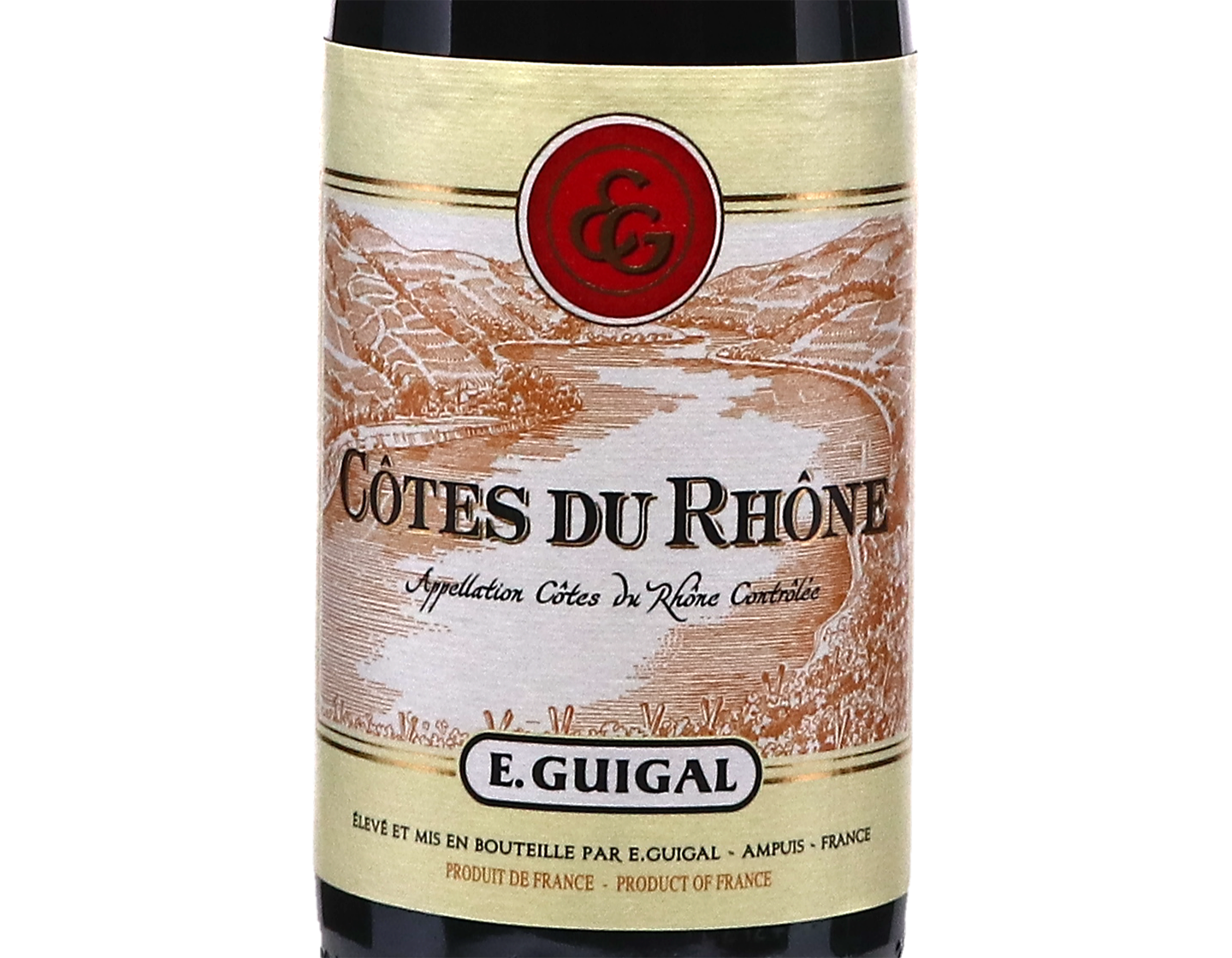 Half bottle of Cotes du Rhone Rouge Guigal 2021