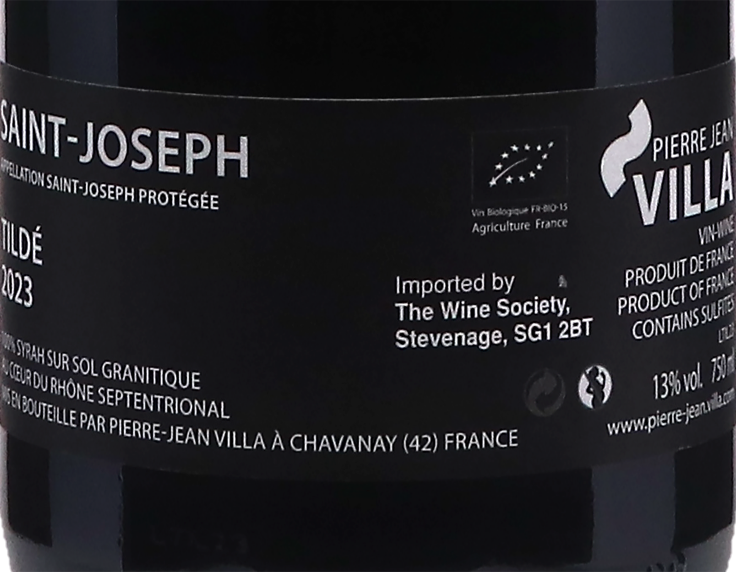 Saint Joseph Tilde Domaine Pierre Jean Villa 2023