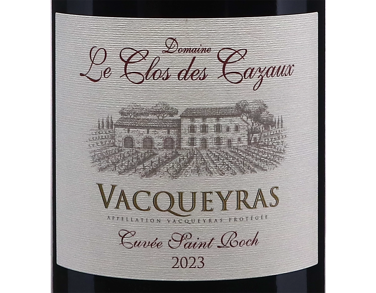 Magnum of Vacqueyras Cuvée Saint Roch, Clos des Cazaux 2023