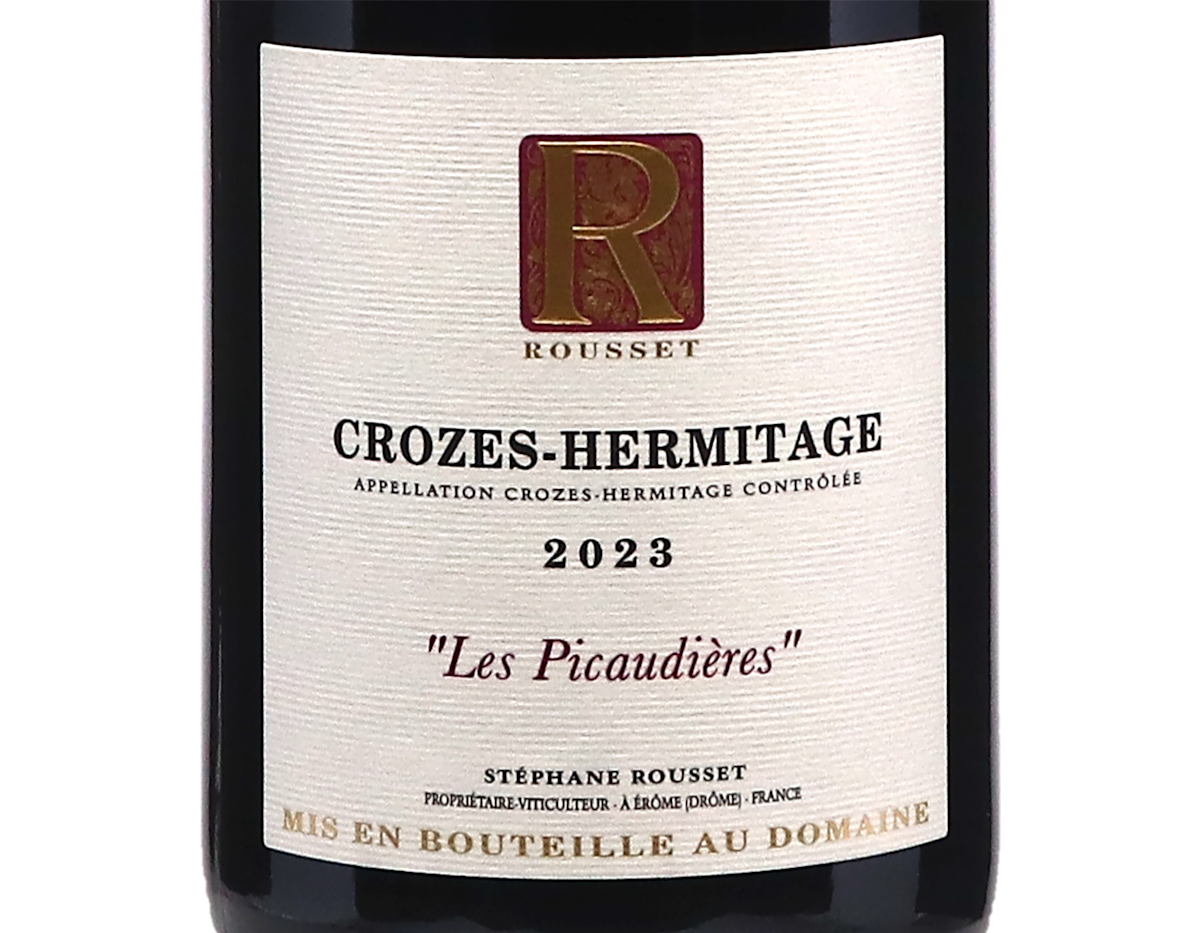 Crozes-Hermitage Les Picaudières, Domaine Rousset 2023