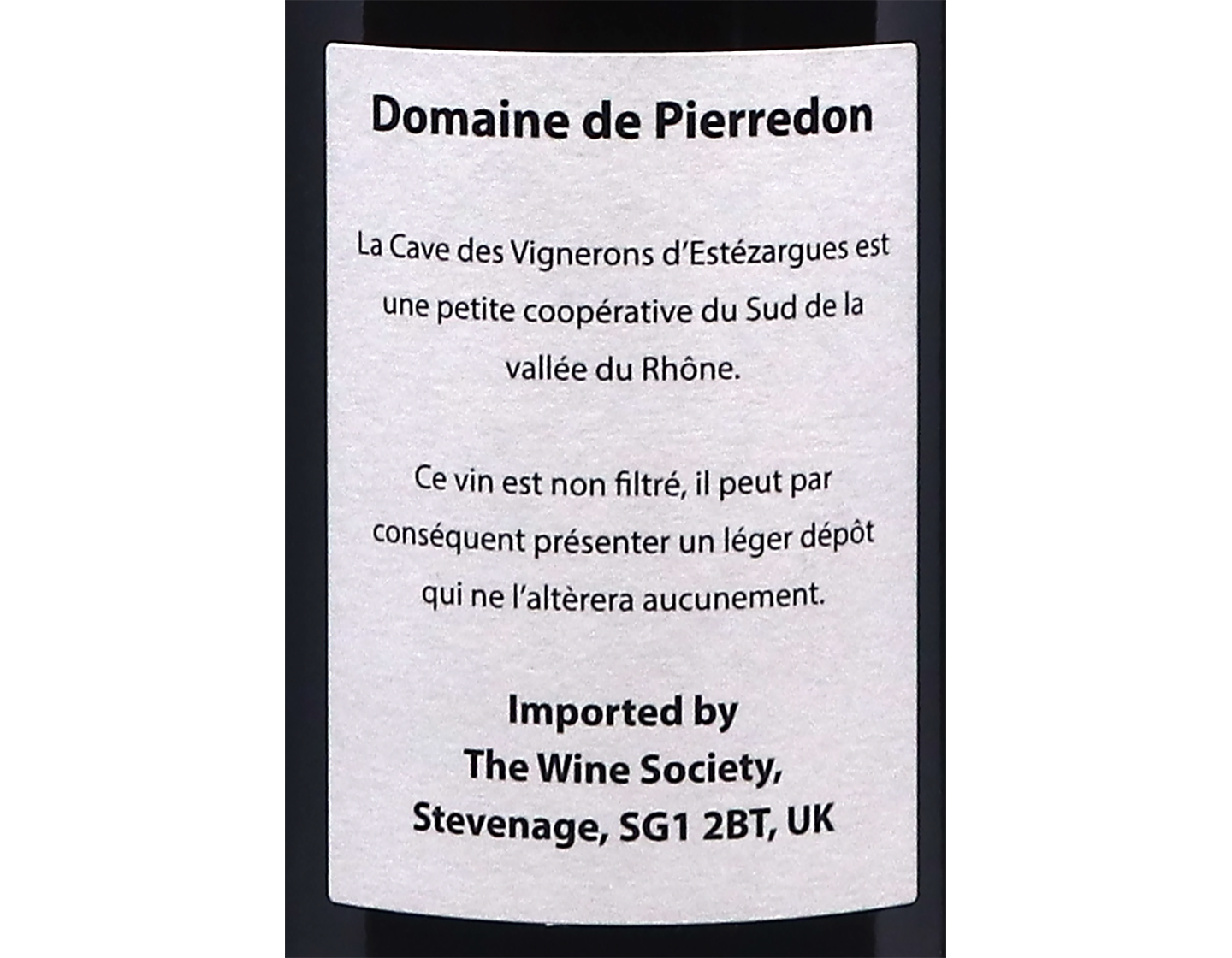 Signargues, Côtes-du-Rhône Villages, Domaine de Pierredon 2022