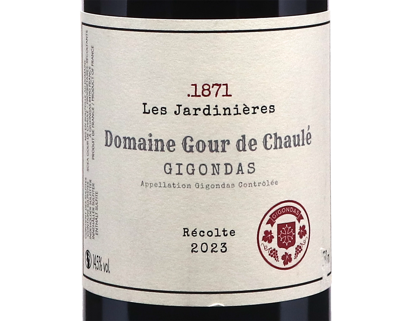 Gigondas Domaine de Gour de Chaule 2023