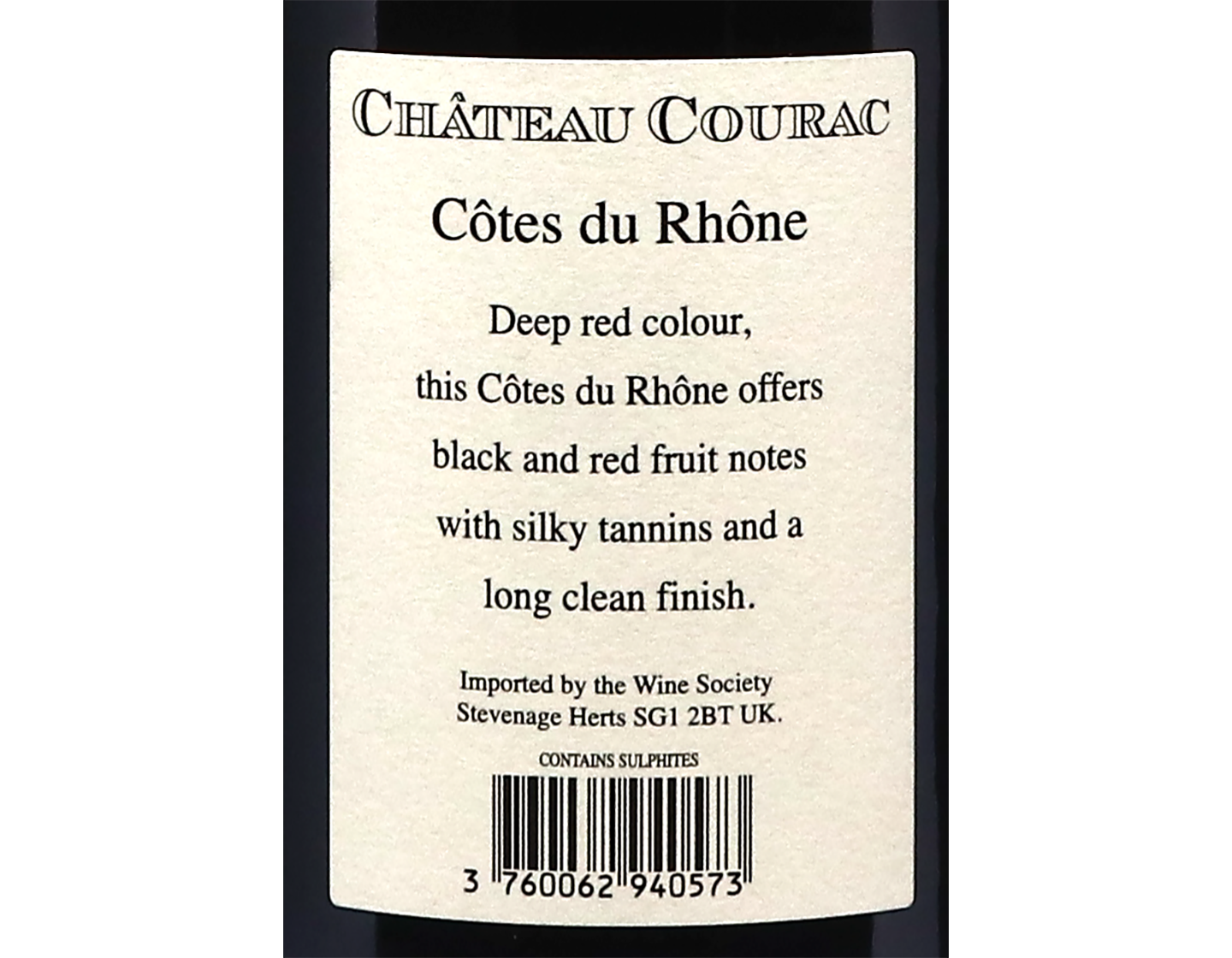 Cotes du Rhone Chateau Courac 2022