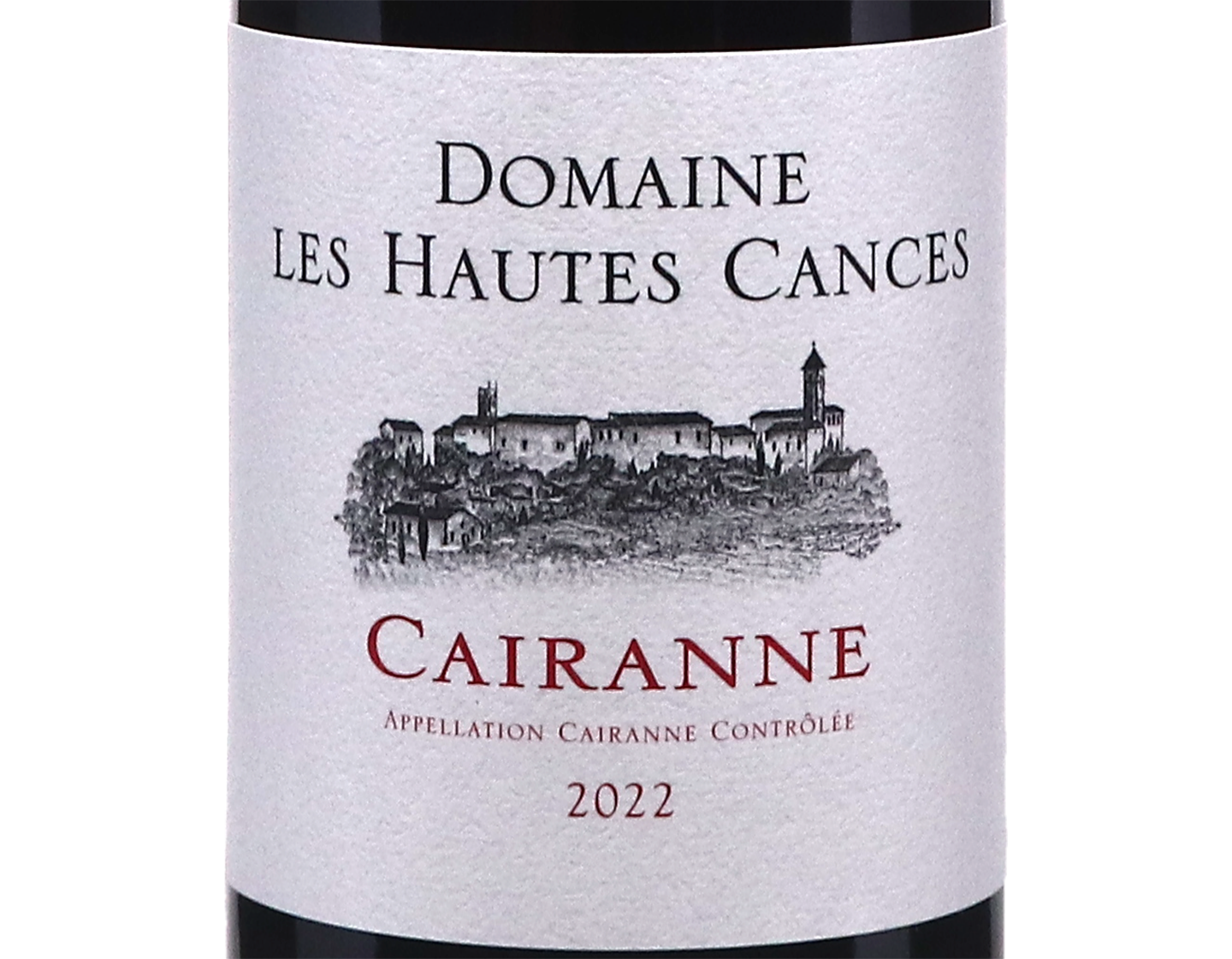 Cairanne, Domaine des Hautes Cances, Amadieu 2022